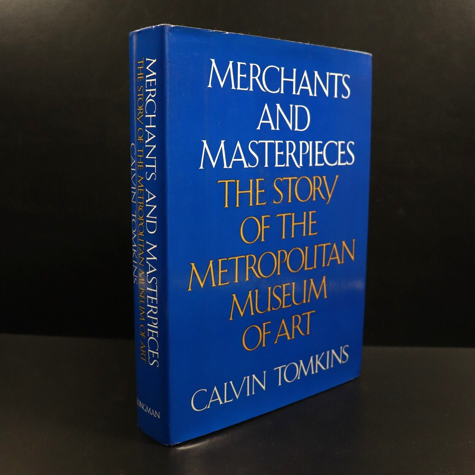 1970 Merchants & Masterpieces by Calvin Tomkins Metro Museum Art History Book