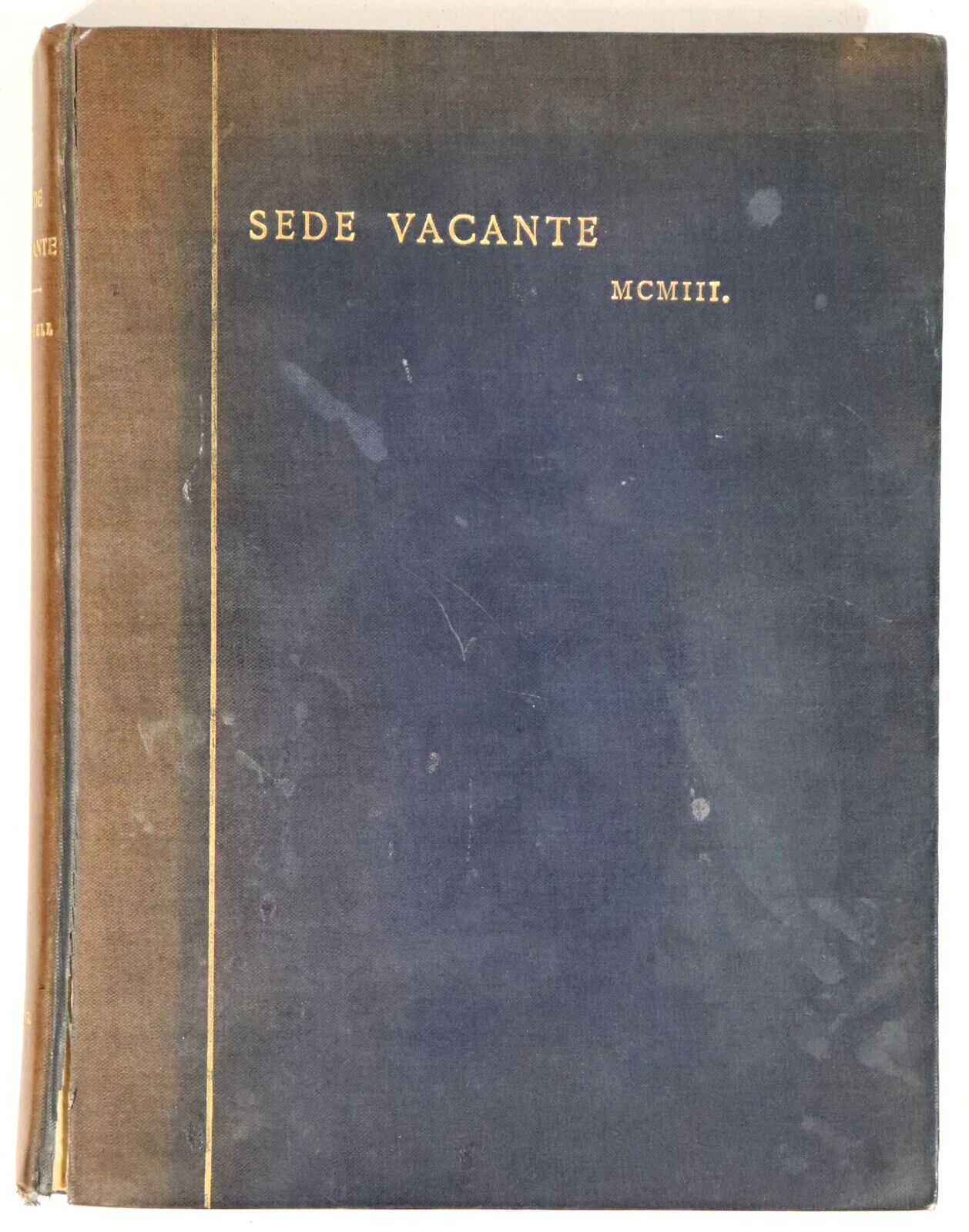 1903 Sede Vacante Conclave Of 1903 De La Garde Grissell Antique Theology Book