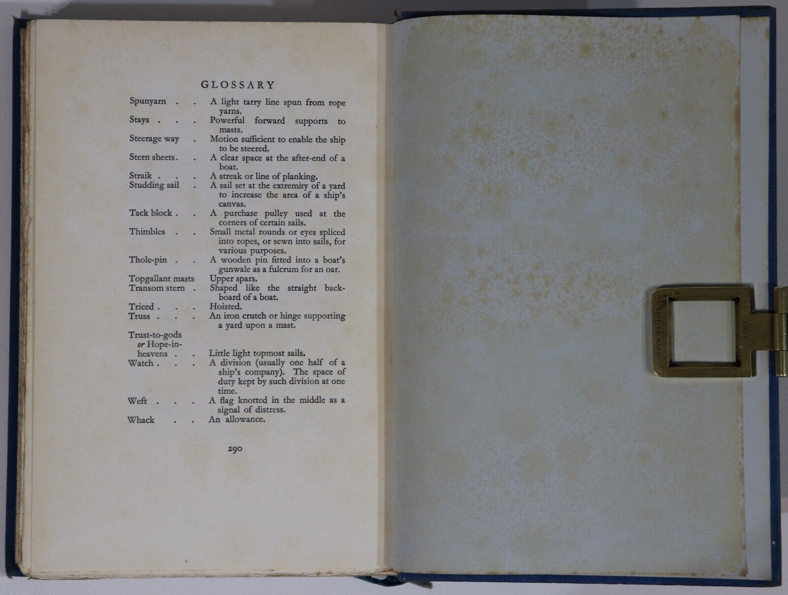1933 The Bird Of Dawning by John Masefield Ltd Ed. Signed by Author Book