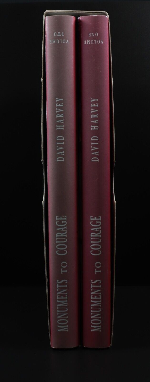 1999 2vol Monuments To Courage by D. Harvey Victoria Cross Military Books Signed
