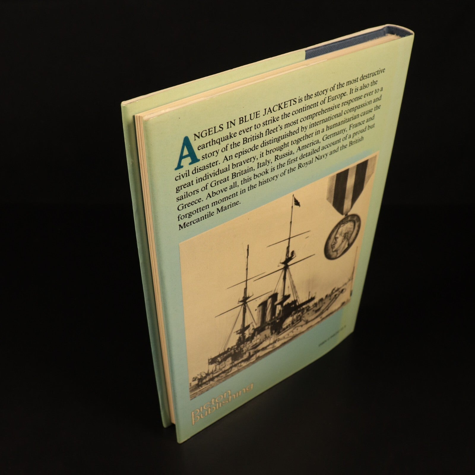 Angels In Blue Jackets Navy At Messina 1908 by JW Wilson Italian History Book - 0