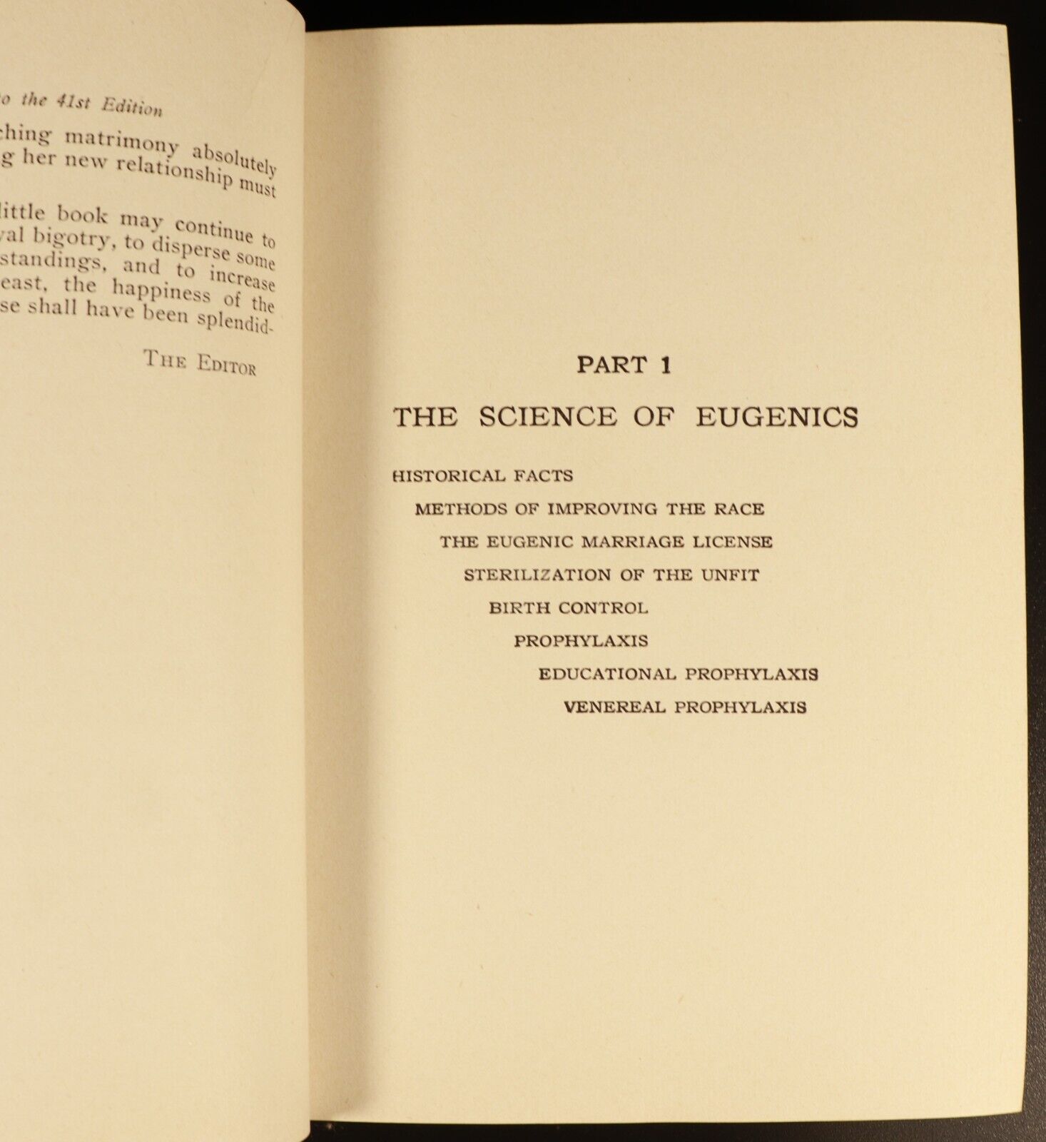 1934 Practical Eugenics by BG Jefferis & JL Nichols Antique Social Science Book