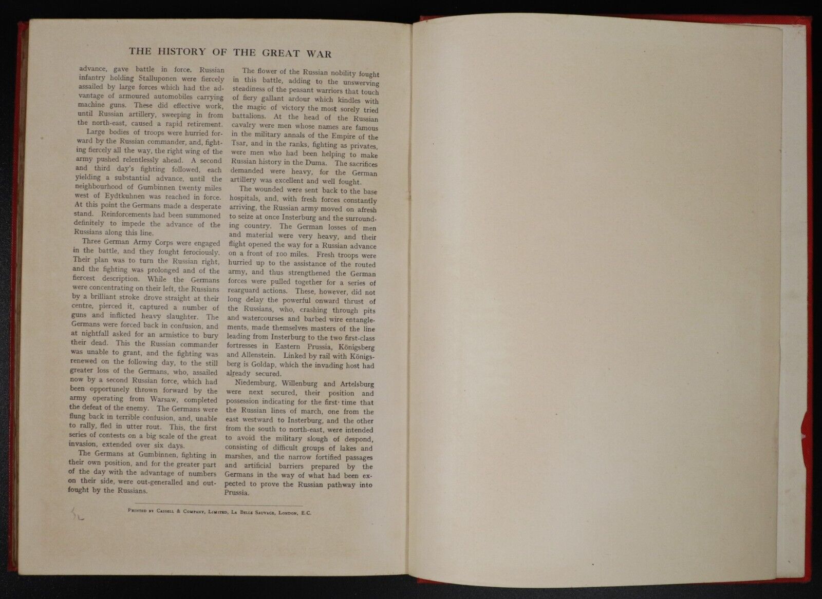1915-22 8vol History Of The Great War Newman Flower Military History Books WW1