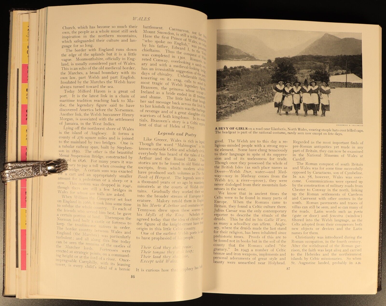 1963 7vol Lands & Peoples World In Color Reference Books Australian Aborigines
