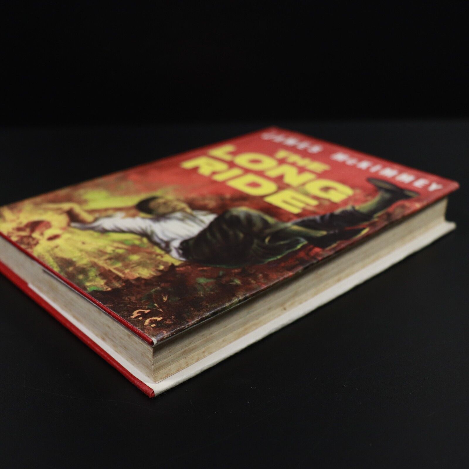 1963 The Long Ride by James McKimmey Vintage Crime Fiction Book 1st Uk Edition