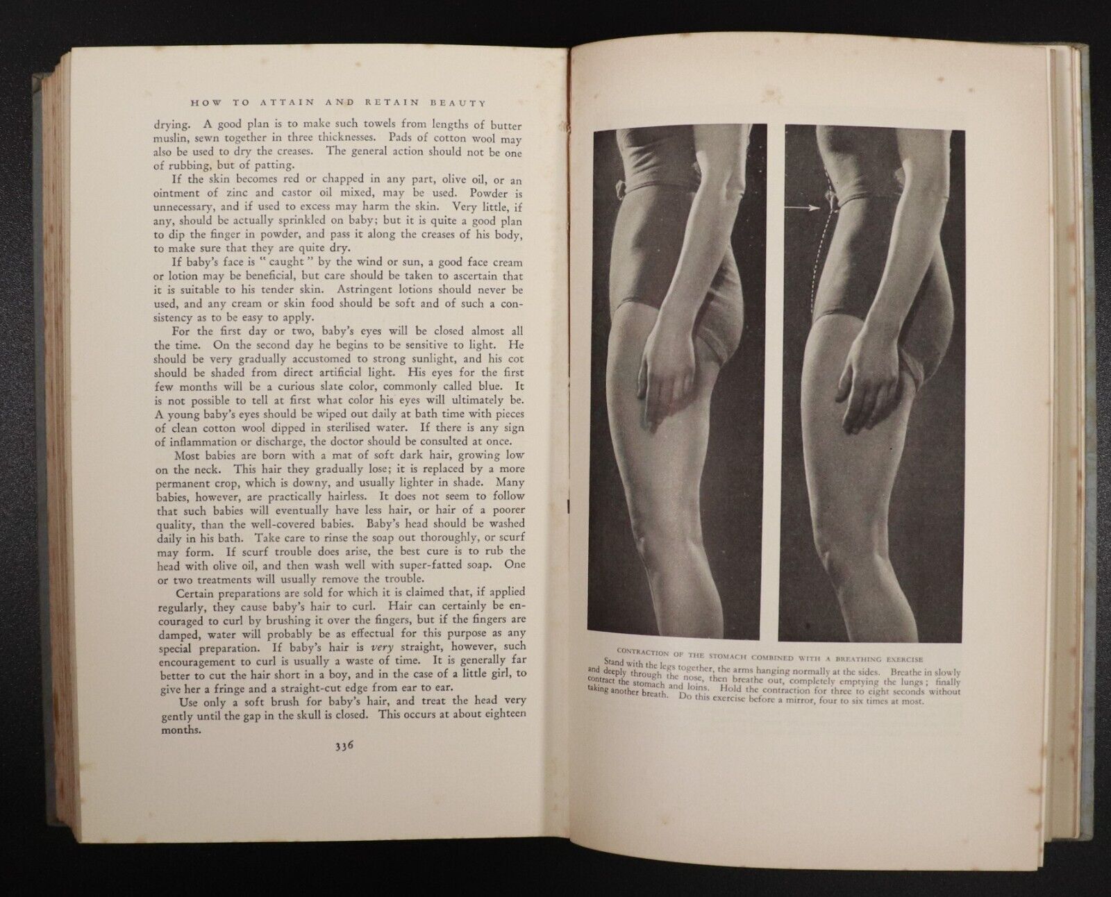 1935 How To Attain & Retain Beauty Antique Australian Beauty Reference Book