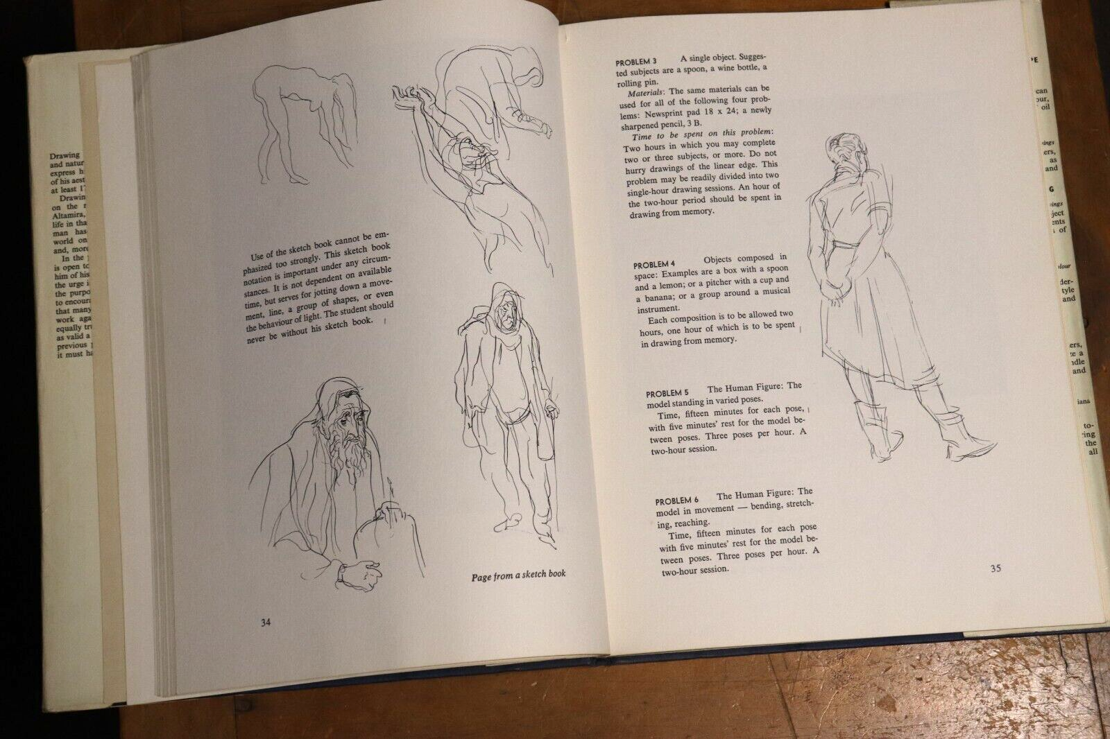 1963 Techniques Of Drawing by Howard Simon Vintage Art Tutorial Book