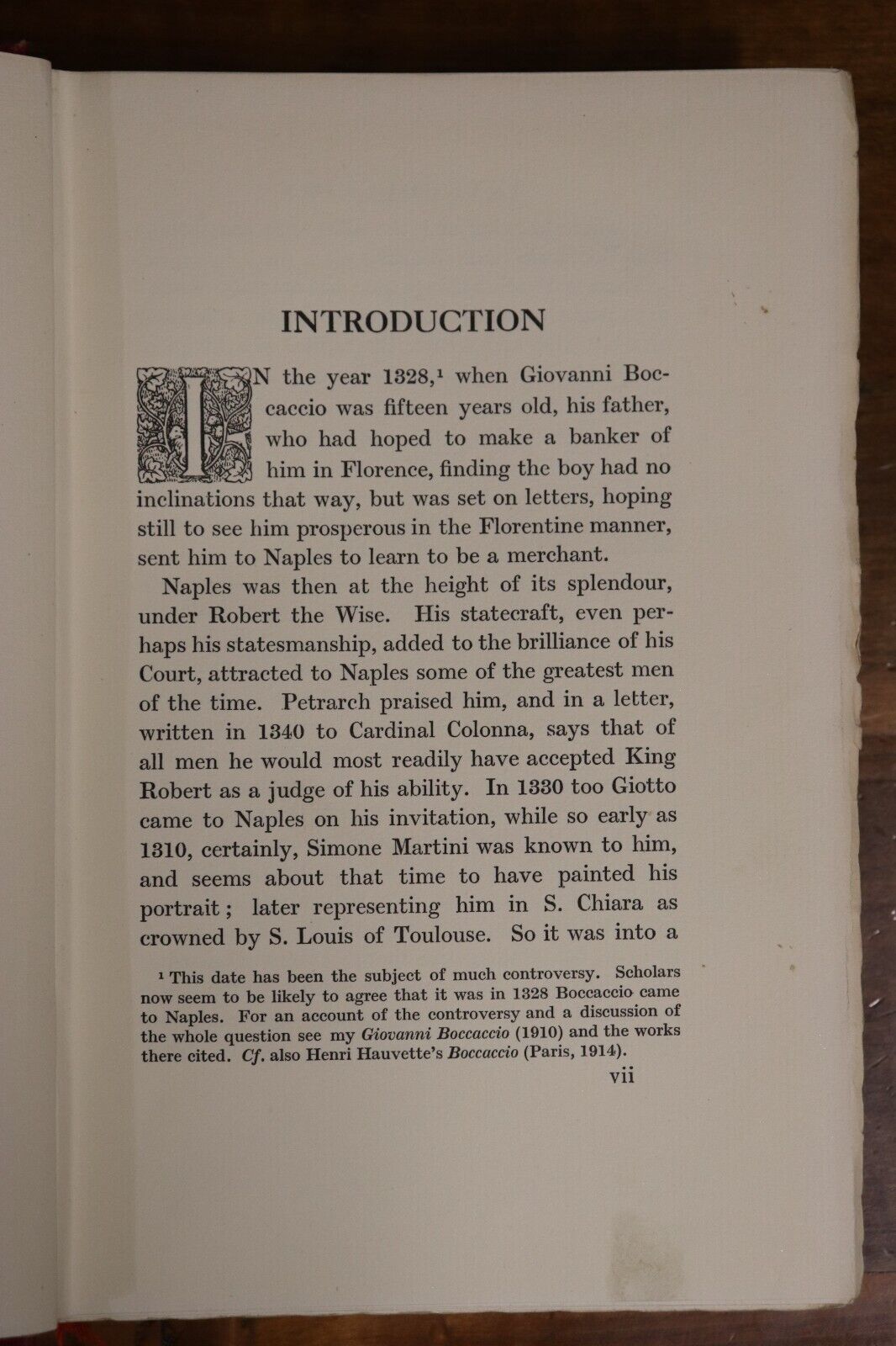 1926 Amorous Fiammetta by Giovanni Boccacci Antique Italian Fiction Book