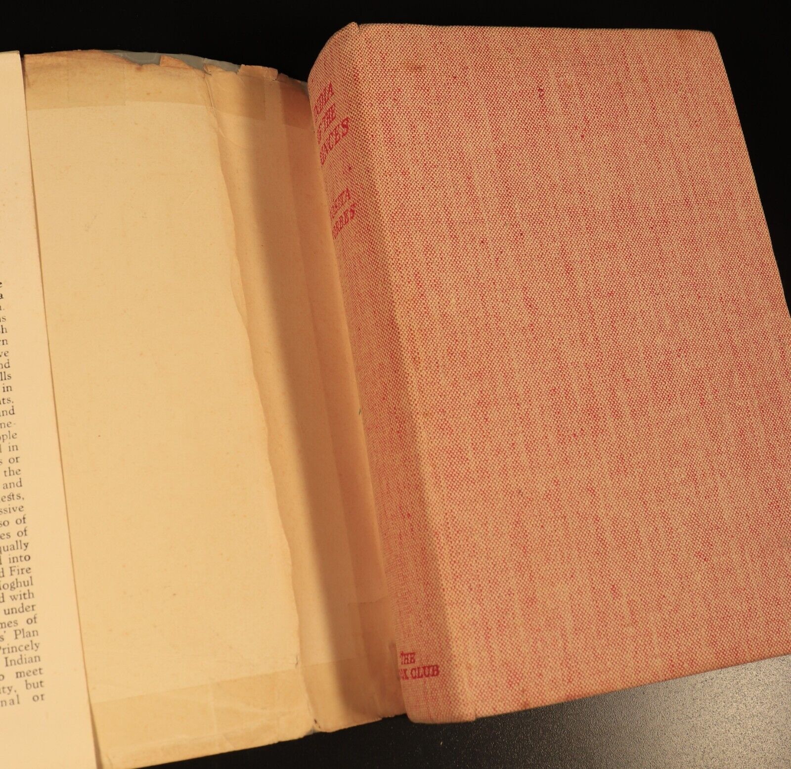 India Of The Princes by Rosita Forbes 1939 British India Antique History Book