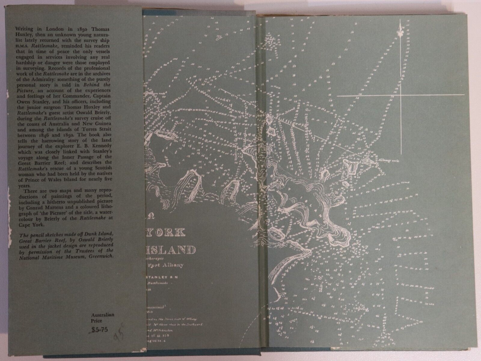 1966 HMS Rattlesnake's Australia New Guinea Cruise Maritime History Book