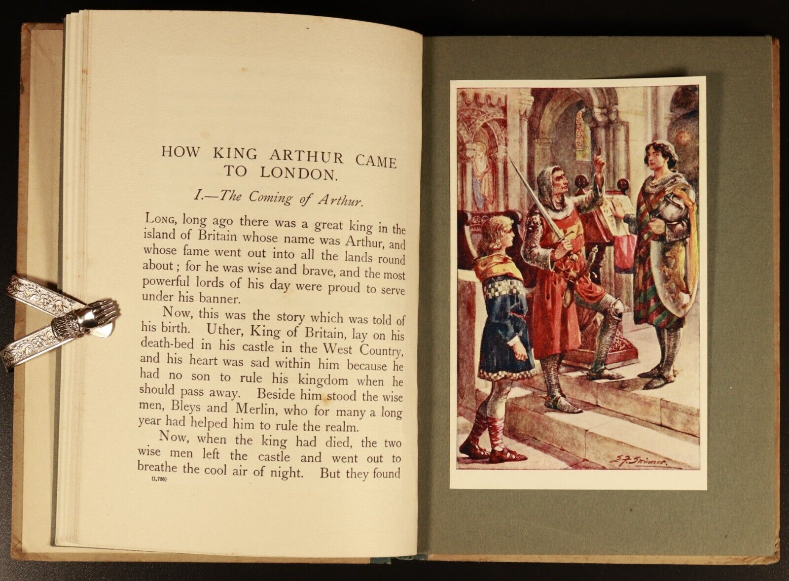 c1920 Dick Whittington Tales Of Old London by F.E Melton Antique Children's Book