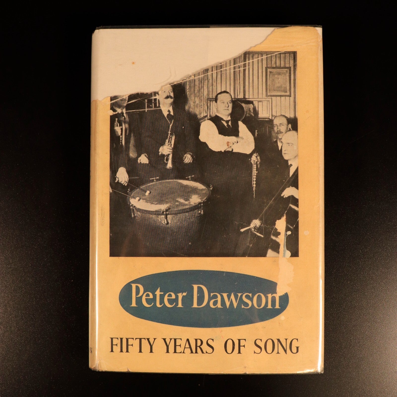 Fifty Years Of Song by Peter Dawson 1952 SIGNED 2nd Ed Australian Theatre Book