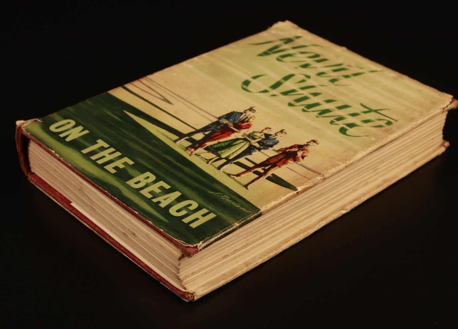 1957 On The Beach by Nevil Shute Vintage British Fiction Book 1st Aust. Edition - 0