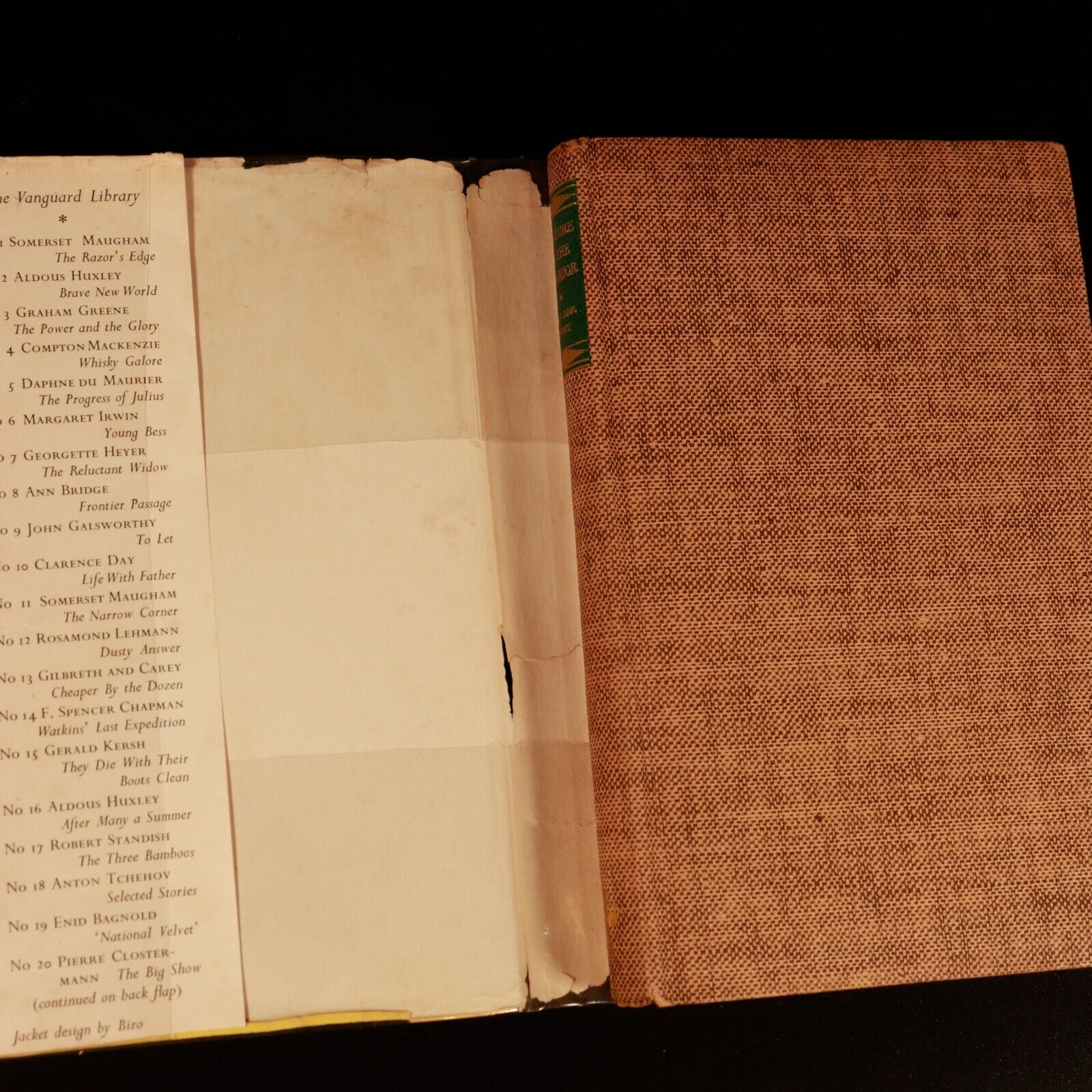 1954 Venture To The Interior by Laurens Van Der Post Adventure Fiction Book