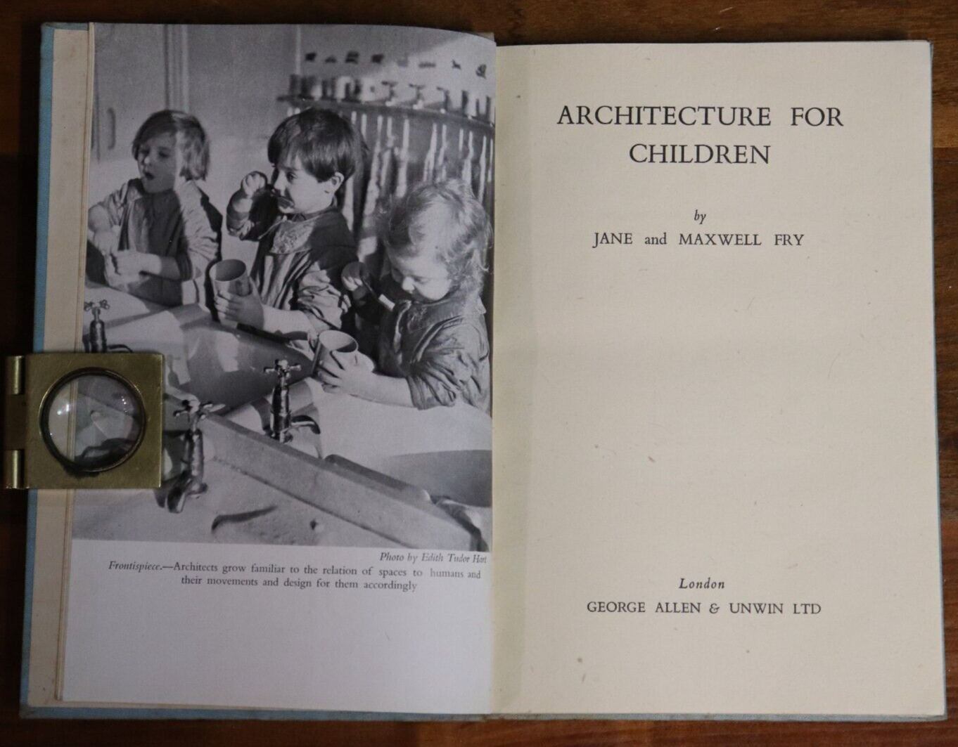 1944 Architecture For Children Antique Architecture Reference Book - 0