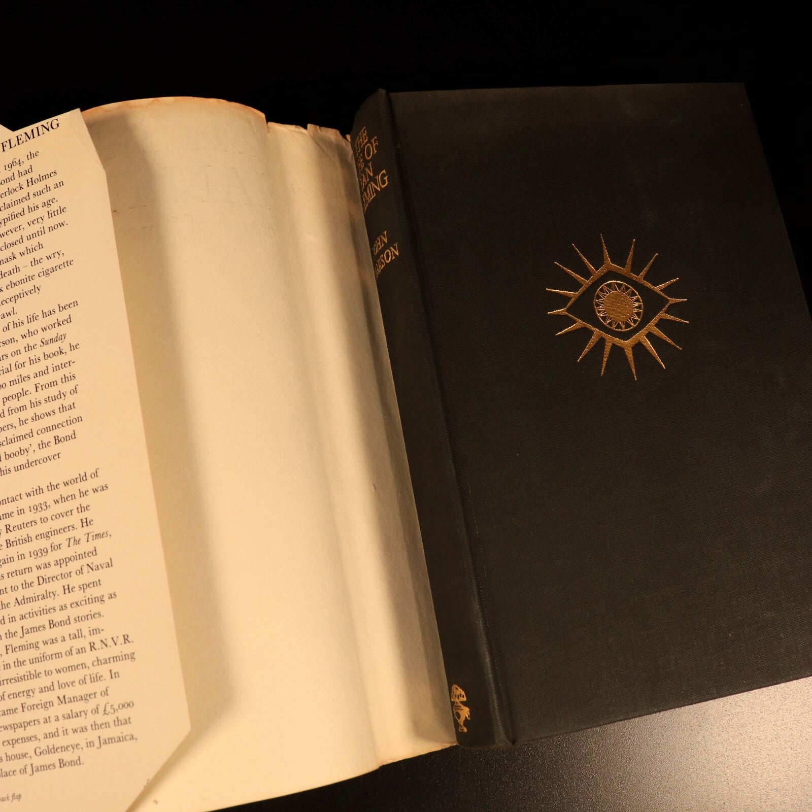 The Life Of Ian Fleming James Bond by John Pearson Biography Book 1961 1st Ed